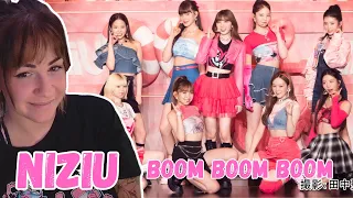 Reacting To NiziU Boom Boom Boom LIVE