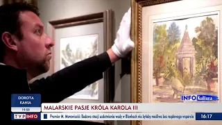 Malarskie pasje króla Karola III 🖼️🖌️🎨