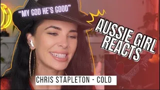 Chris Stapleton - COLD (CMAs Live) - REACTION! Aussie Reacts!