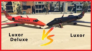 GTA 5 Luxor VS Luxor Deluxe. [Best Airplane]