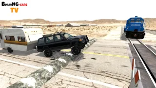 Cars vs Massive Speed Bumps #3 - BeamNG.drive | BeamNG-Cars TV