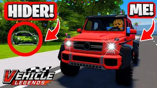 Supercar Hide & Seek In Vehicle Legends!