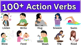 100+ Action Verbs | Daily Use Action Verbs in English  | English Vocabulary | Common Action Verbs