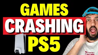 How to Fix Games Crashing on PS5
