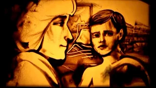 Трогательная песочная анимация "Мое Сердце" - Touching sand art "HEART"