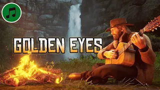 Golden Eyes | Relaxing Western Guitar Music | Red Dead Redemption 2 Landscape & Ambience [4K]