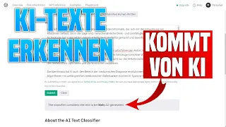 KI-Texte wie von ChatGPT mit KI-Detektor erkennen