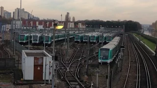 Gare de Vaires-Torcy (nouvelle version) et gare de Saint-Denis