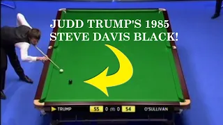 Judd Trump's 1985 Steve Davis black