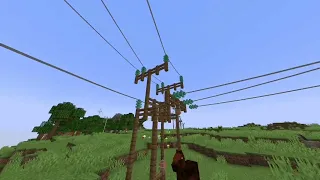 Power Lines In Minecraft With IE mod #2