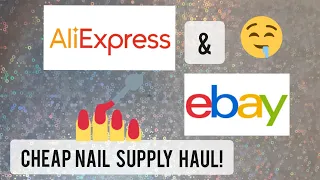 ALIEXPRESS/EBAY CHEAP NAIL HAUL!