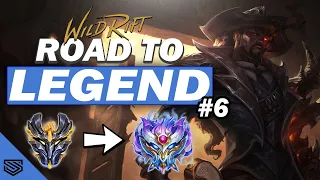 ROAD TO LEGEND: EP #6 🏆 | BEST DUO LANE CARRY TOP 200 10/0/6 30K+ DAMAGE Best Lucian Build Wild Rift