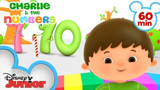 Charlie Meets his Numbers Friends for Fun | Kids Songs and Nursery Rhymes | @disneyjunior  ​