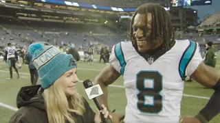 One-on-one with Jaycee Horn after win over Seahawks