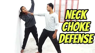 Self defense | Neck choke defense.