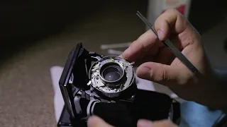 Zeiss Ikon Nettar 516/2 leaf shutter and self timer repair