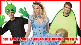 Fancy Dress Costume Ideas Beginning with the Letter A