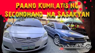 Second Hand Car Tips | Paano Tumingin ng 2nd hand na Sasakyan si Mekaniko | Part 1