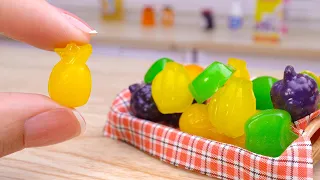 Wonderful Miniature Fruit Jelly Recipe Tutorial | Awesome Tiny Fruit Dessert You Must Try For Summer