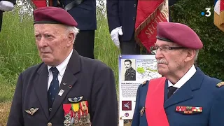 Hommage à Émile Bouétard, premier Français mort du D-Day