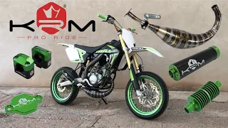 NUEVO KRM 90-100CC en la Rieju MRT PRO Italkit 98cc y primeros avances en la nueva moto #JF01