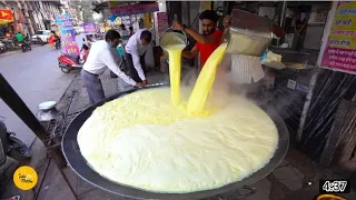 world biggest kadhai kesar doodh making of Indore RS 30/-only I Indore street food