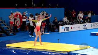 BARBA Maria (POR) W - 2019 Trampoline Worlds, Tokyo (JPN) - Qualification Tumbling R2