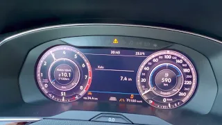 Passat Alltrack b8 2.0tsi revo stage1 0-100km/h