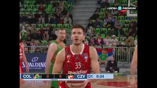 ZVEZDIN START IZ SNOVA: Serija crveno-belih 17:0 protiv Cedevite / 24.04.2023.