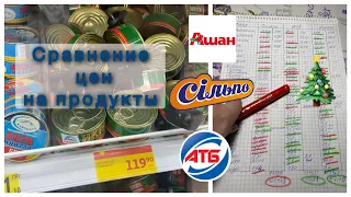 🍀ГДЕ ДЕШЕВЛЕ СКУПИТЬСЯ НА НОВЫЙ ГОД🎄?АТБ/СИЛЬПО/АШАН✅