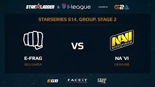 E-Frag vs NaVi - Map 1 - Dust 2 (SL i-League StarSeries XIV)