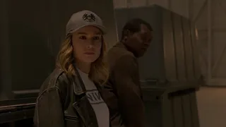 Escaping From Pegasus Underground Tunnel - Captain Marvel (2019) Movie Clip