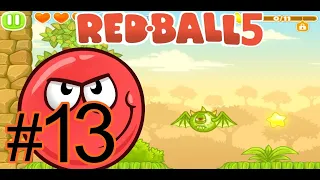 Red Ball 5 - Gameplay Walkthrough Part 13 - Levels 182 - 195 (Android, iOS)