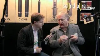 Josephson SPB40 Baffle for the C617s - Interview at AES 2011