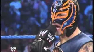 WWE SMACKDOWN 1/22/10 Rey Mysterio Calls Out The Undertaker