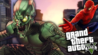 GTA 5 Mods - SPIDERMAN VS GREEN GOBLIN MOD (GTA 5 PC Mods Gameplay)