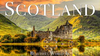 Scotland 4K Nature Relaxation Film - Meditation Relaxing Music - Amazing Nature