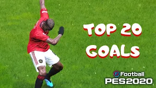 PES 2020 - TOP 20 GOALS #3 | HD