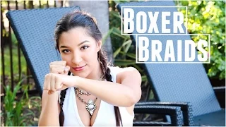 How To Boxer Braid/Dutch French Braid Tutorial