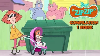 Zip Zip *Le chien-chien à sa Tatie* 1H saison 2 - COMPILATION d'épisodes Dessin animé pour enfants