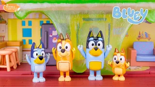 Brincadeiras Épicas de BLUEY com brinquedos Bluey | Brincando com ORBEEZ e SLIME