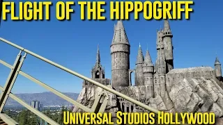 Flight Of The Hippogriff On-ride Front Seat POV Universal Studios Hollywood