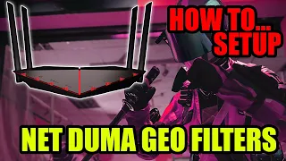 how to setup net duma geo filters call of duty