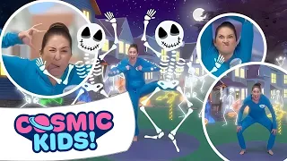 Skeleton Dance (Extended Halloween Megamix!) | Cosmic Kids