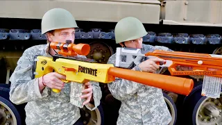 Nerf War: World War 2 Tank Battle