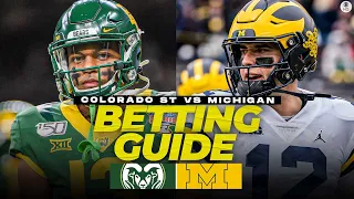 Colorado State vs No. 8 Michigan Full Betting Guide: Props, Best Bets, Pick To Win | CBS Sports HQ