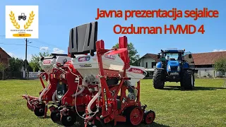 Javna prezentacija sejalice OZDUMAN HVMD 4, diskosne sejalice za kukuruz