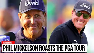 Phil Mickelson absolutely DESTROYS the PGA Tour in brutal ROAST