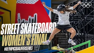 🇧🇷 Masterclass | Street Skateboarding: Women's Final Highlights #OlympicQualifierSeries