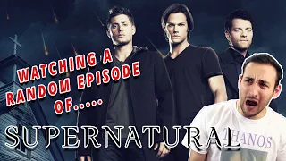 I WATCHED A RANDOM EPISODE OF SUPERNATURAL!! (First Time Watching)